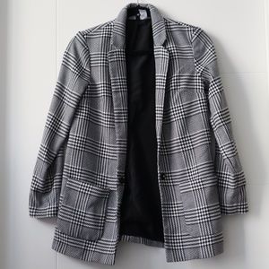 H&M Plaid Blazer